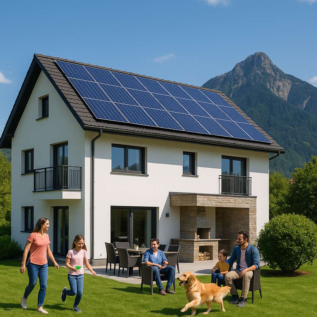 Einfamilienhaus mit Photovltaikanalge in Voralrberg-Bludenz